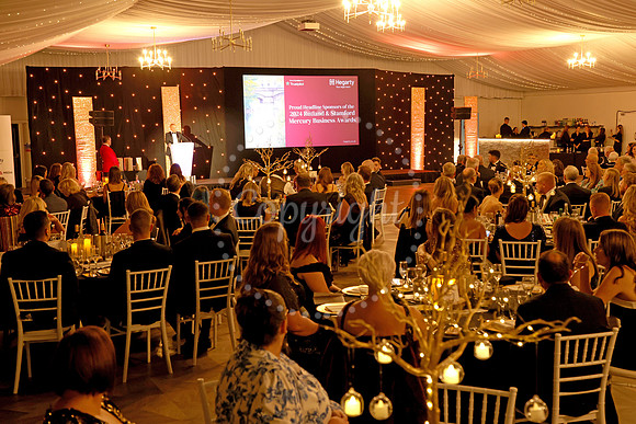 2024 Rutland & Stamford Mercury Business Awards, Rutland Hall Hotel, Rutland, on 27th September, 2024.
