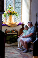Flower festival at St Andrew's Church, Weybread.