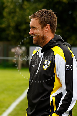 Harleston Town FC Manager Matt Halliday