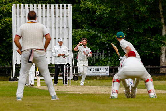 Cricket action from Old Buckenham v Norwich