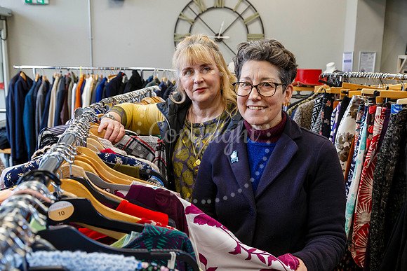 Blossom Charity in Eye held its first pop-up clothing sales