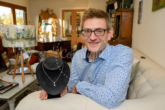 Kristian Wimshurst of Black Barn Antiques and Giftshop in Roydon