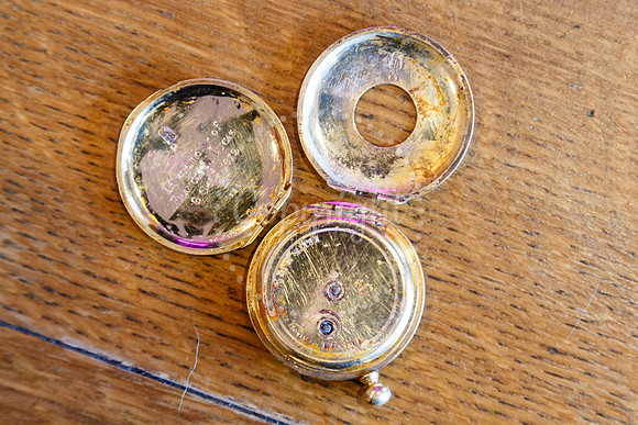 Metal detectorist Rob Webster