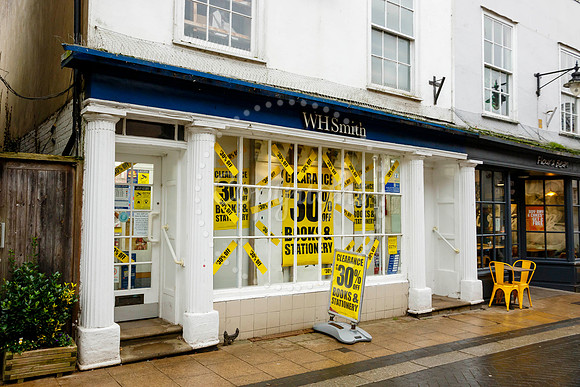 WHSmith in Diss which is due to close.