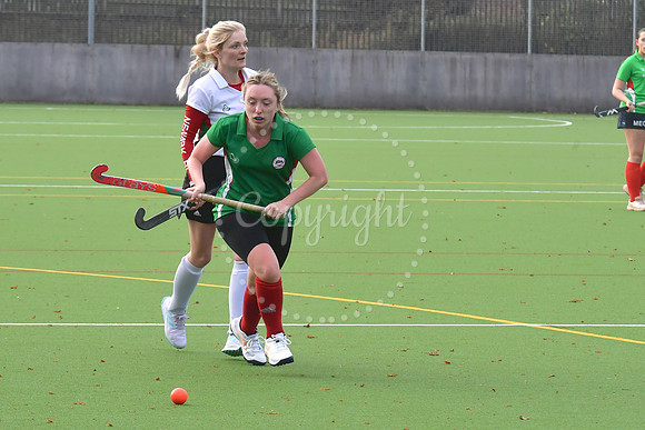 Newark Ladies 2nds ( white) v Newark Ladies 3rds (green) hockey
