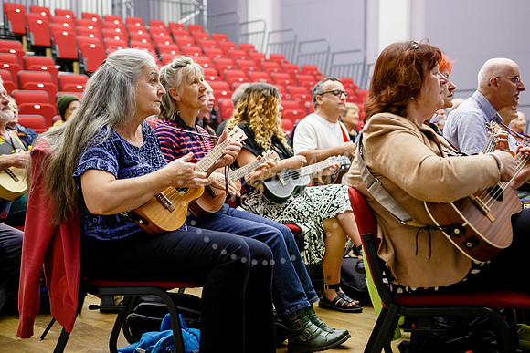 Ukele day held at the Cornhall in Diss