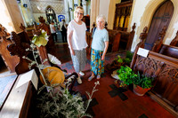 Flower festival at St Andrew's Church, Weybread.