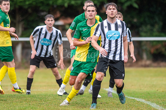 Long Melford v Hullbridge Sports in the FA Vase. Picture by Mark