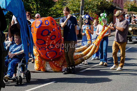 Pulham Market Carnival whose theme this year of ‘Under the Sea