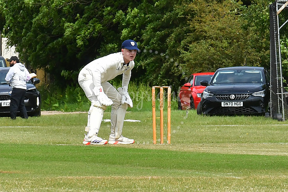 Newark R&M 1st XI v BAsford Mill CC cricket action