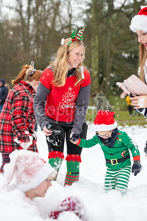 Nowton Park, Bury St EdmundsBrave Futures Snow Dash - a festive