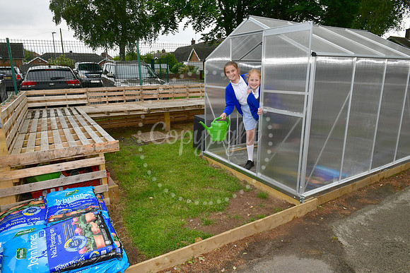 Farnsfield St Michael's primary school, new outdoor area