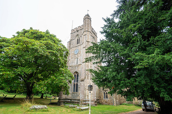 All Saints Church, HundonHundon Annual Flower Show, on the them