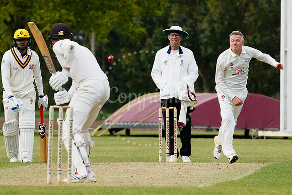 Cricket action from Garboldisham vs Downham Stow in their first