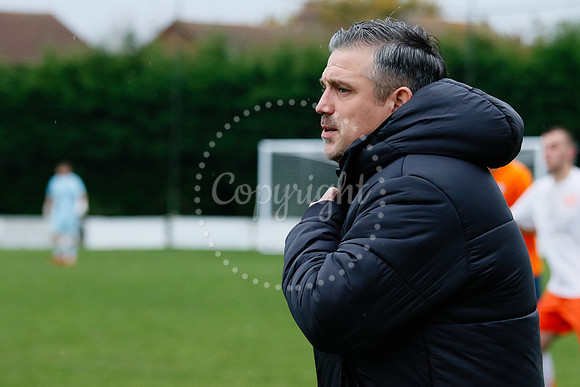Diss Town FC Manager Garth Good.
