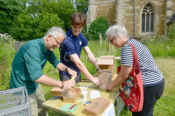 Barrowby Church Eco event with award presentation