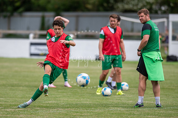 Soham Town Rangers FC, Julius Martin Lane. Opening match of new