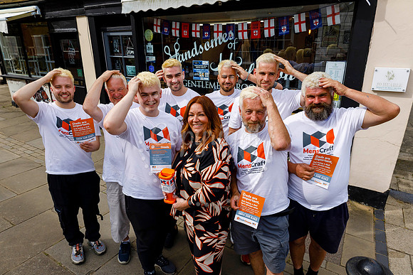 men from Harleston who dyed their hair dyed blonde