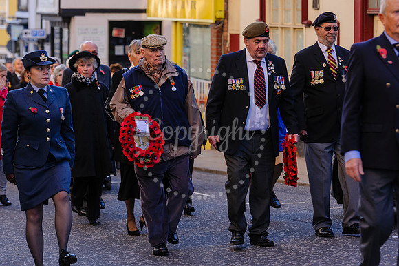 Diss Annual Remembrance Parade and The Royal British Legion Poppy Appeal