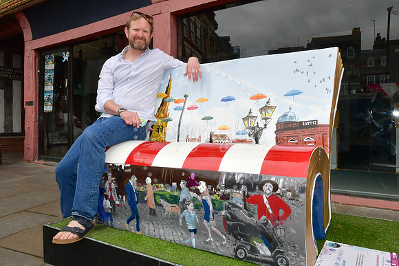 Launch of Newark's Book Bench Trail