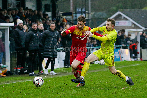 Football action from Walsham-le-Willows vs Whitstable Town