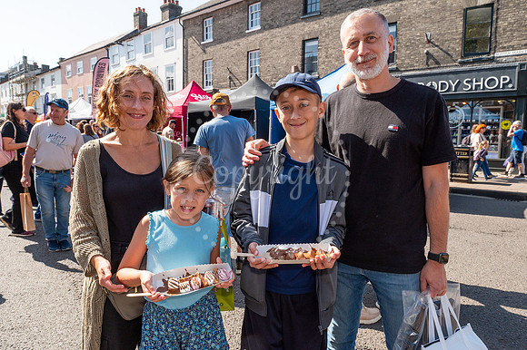 Bury St Edmunds town centreBury St Edmunds Food and Drink Festi