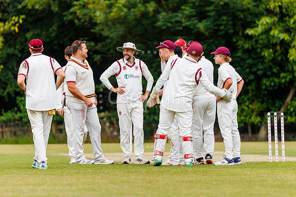 Cricket action from Old Buckenham v Norwich