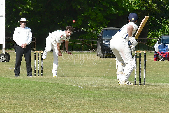 Collingham 1st XI v Attenborough cricket action