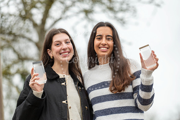 NJ St Peter’s Close, MoultonEllie Milnes and Amira Price who
