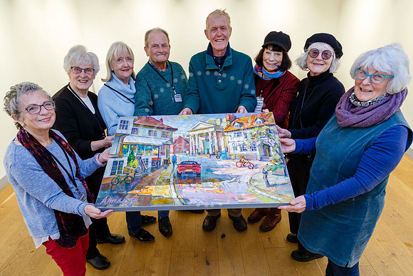 Andriy Nekrasov has donated a picture to The Corn Hall