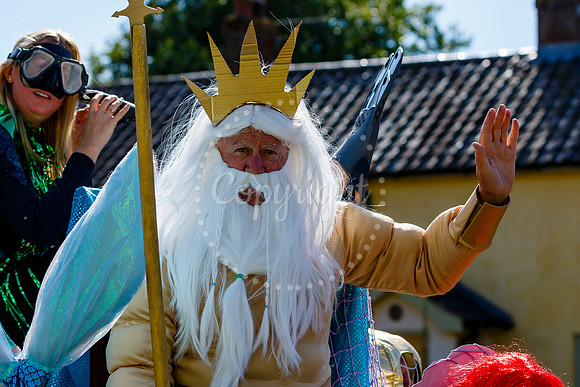 Pulham Market Carnival whose theme this year of ‘Under the Sea