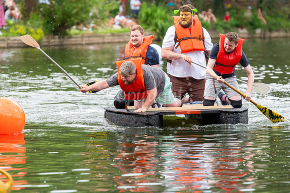 BFP Fancy Dress & Raft Decorating Judging: Needham Lake, Needham