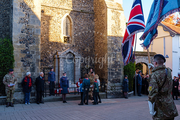 Diss Annual Remembrance Parade and The Royal British Legion Poppy Appeal