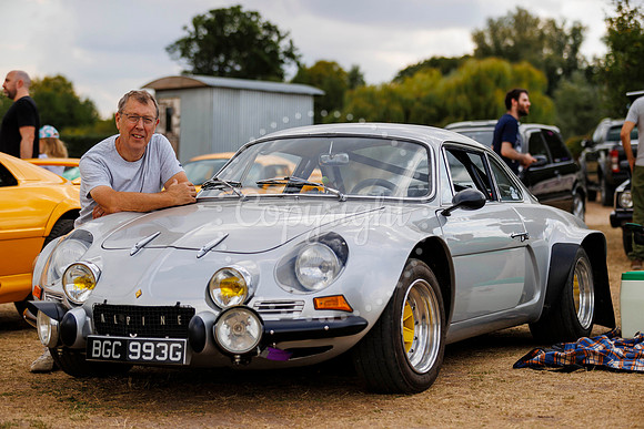 Car show at Old Buckenham Country Park