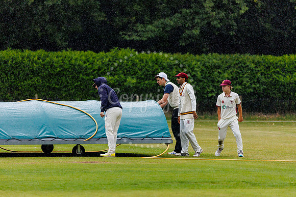 Cricket action from Old Buckenham v Norwich