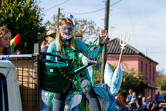 Pulham Market Carnival whose theme this year of ‘Under the Sea