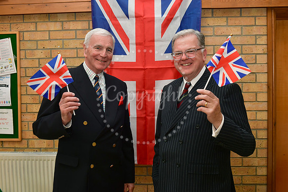 VE Day celebrations at Leadenham Village Hall