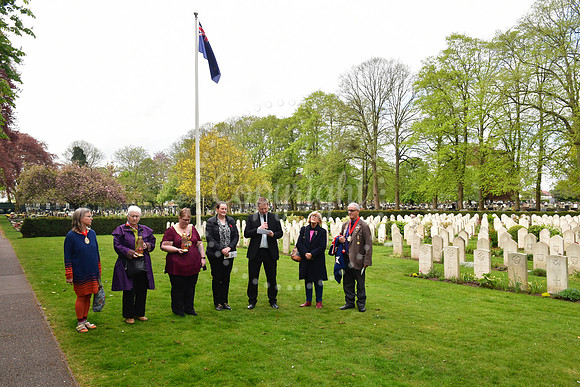 Anzac Day at Newark Cemetery