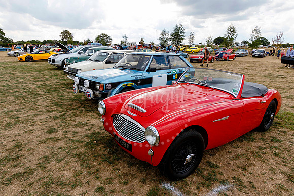 Car show at Old Buckenham Country Park