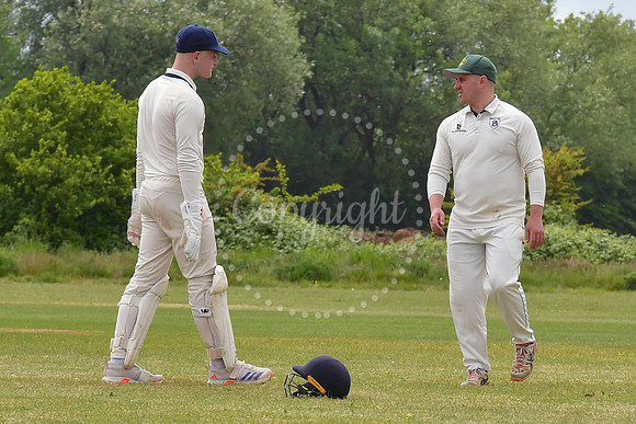Newark R&M 1st XI v BAsford Mill CC cricket action