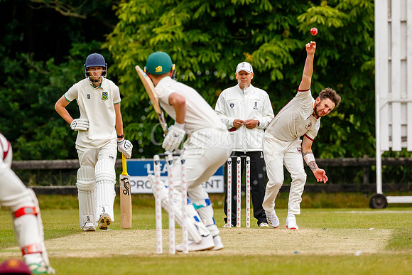 Cricket action from Old Buckenham v Norwich
