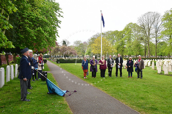 Anzac Day at Newark Cemetery
