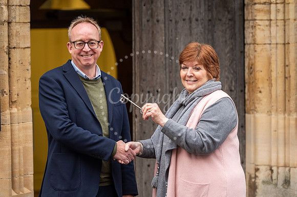 Guildhall, Bury St Edmunds.Guildhall manager Jill Badman is ret