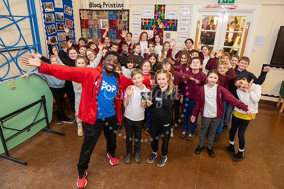 SFP Tudor Primary School, Tudor Road Sudbury. Pupils have a sing