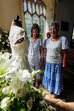 Flower festival at St Andrew's Church, Weybread.