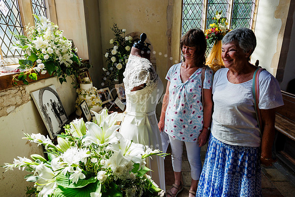 Flower festival at St Andrew's Church, Weybread.
