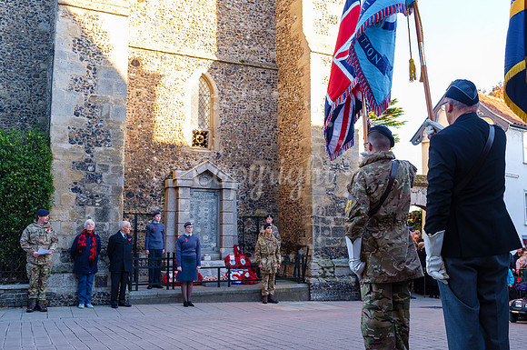 Diss Annual Remembrance Parade and The Royal British Legion Poppy Appeal