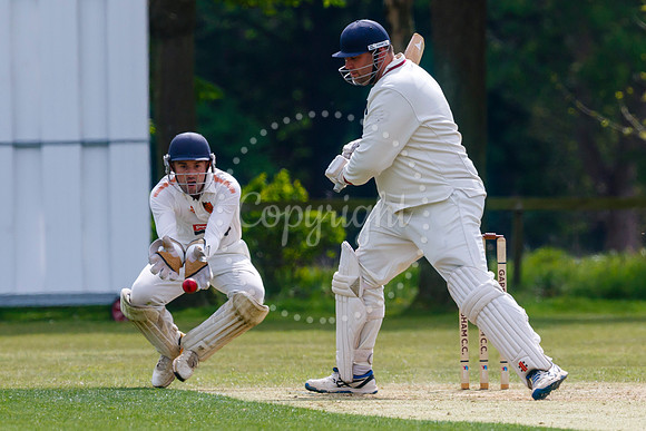 Cricket action from Garboldisham and Diss.