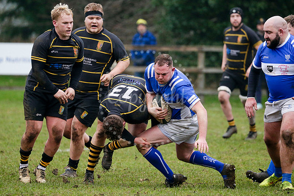Rugby action from Diss RFC vs Ipswich.