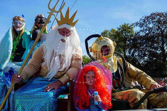 Pulham Market Carnival whose theme this year of ‘Under the Sea